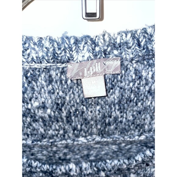J. Jill Womens Pullover Sweater Size Medium Gray Mottled Going Out Party Comfort - Picture 2 of 12